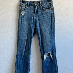 Urban Outfitters BDG High-Rise Cropped Flare Jeans | Size 26/US 4